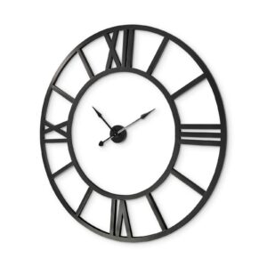 round giant oversized industrial wall clock